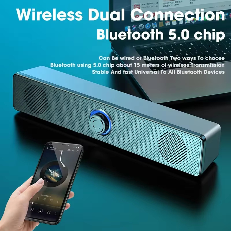 Speaker Wire - Bluetooth Soundbar for Home Theater with
