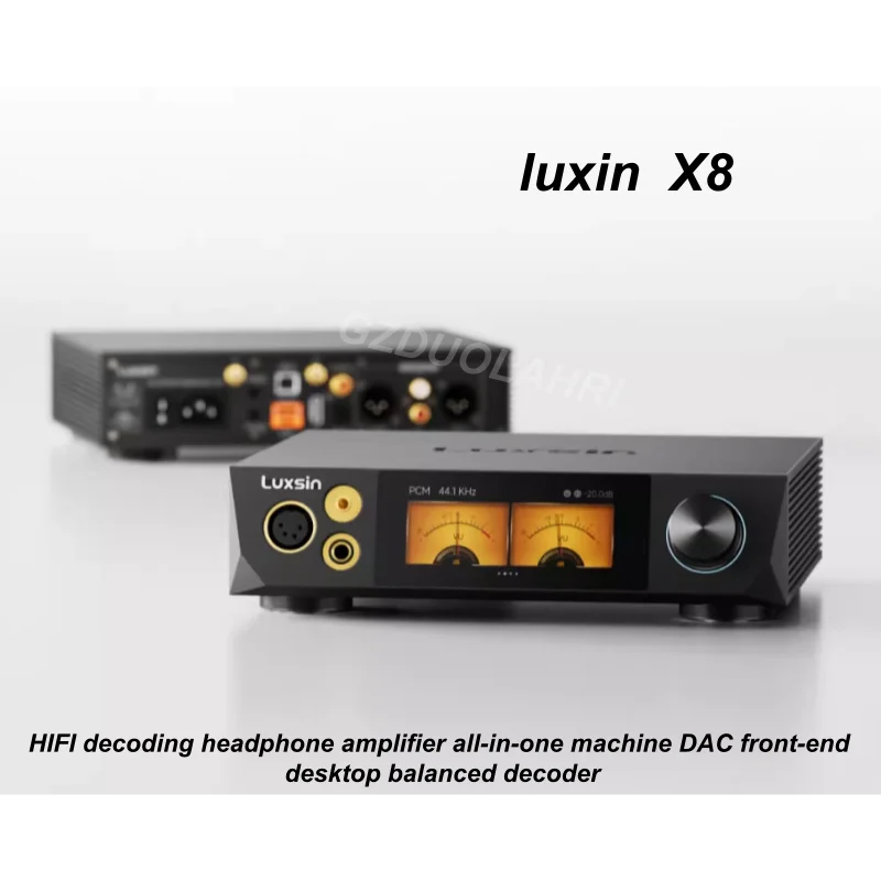 Audio Dac - Luxin X8 Desktop HiFi Decoder Headphone