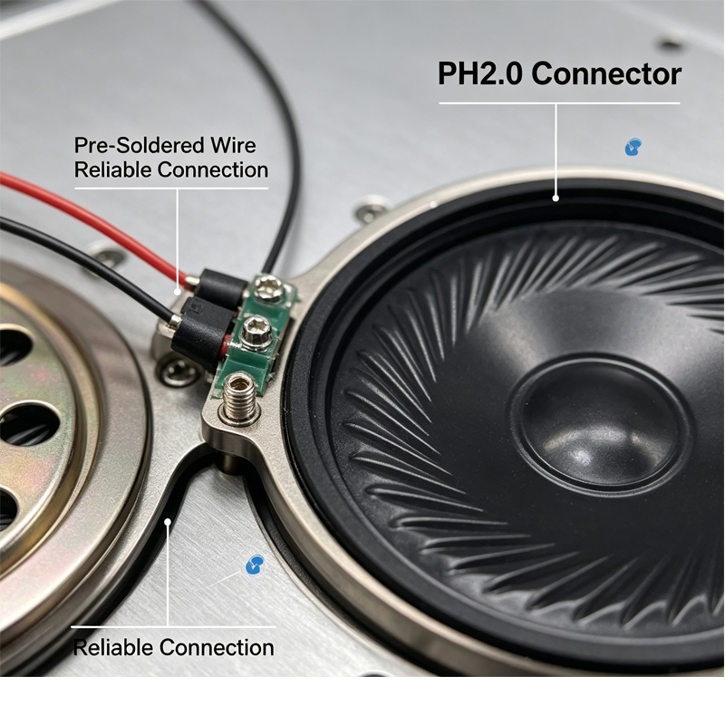 2pcs New Ultra-thin Speaker 8  - Speaker Wire recension och pris