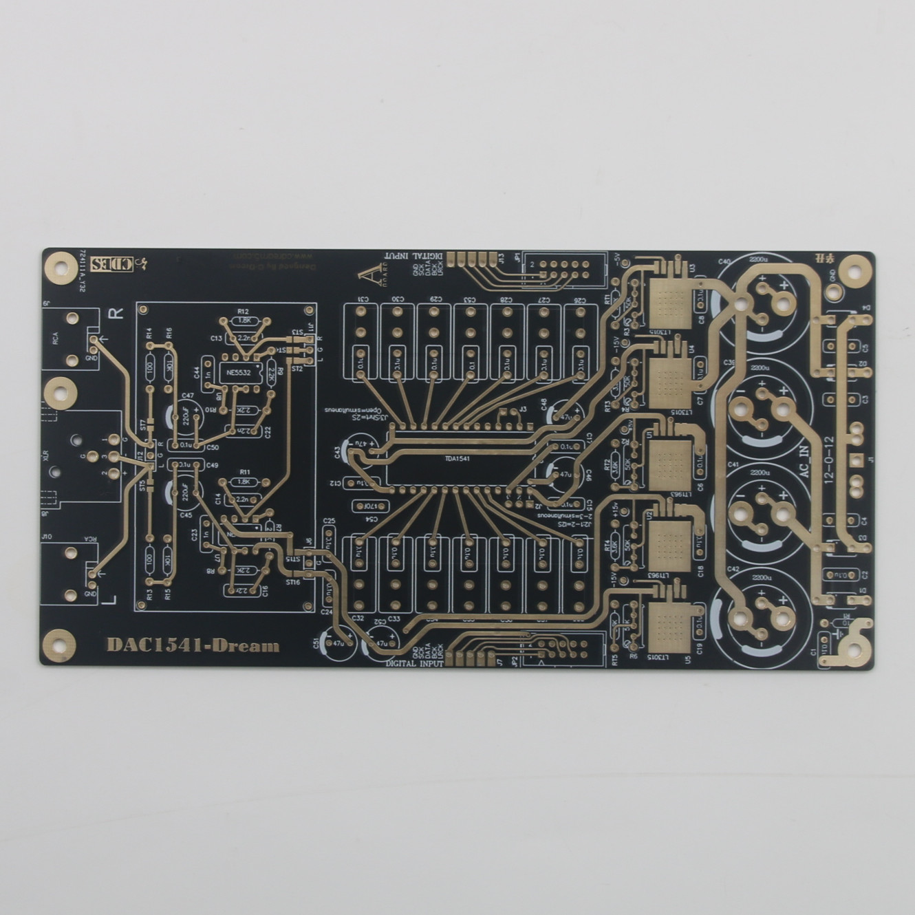HiFi 1PC TDA1541 Stereo Audio  - Audio Dac recension och pris