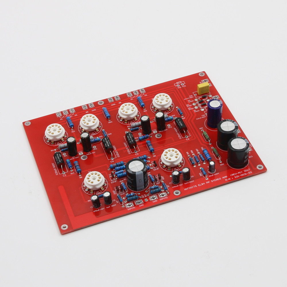 HiFi EL84+ECF80 Stereo Push Pu - Hifi Amplifier Board recension och pris