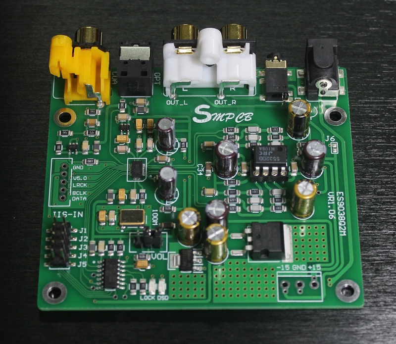 ES9038 Q2M DAC DSD decoder boa - Dac Board recension och pris