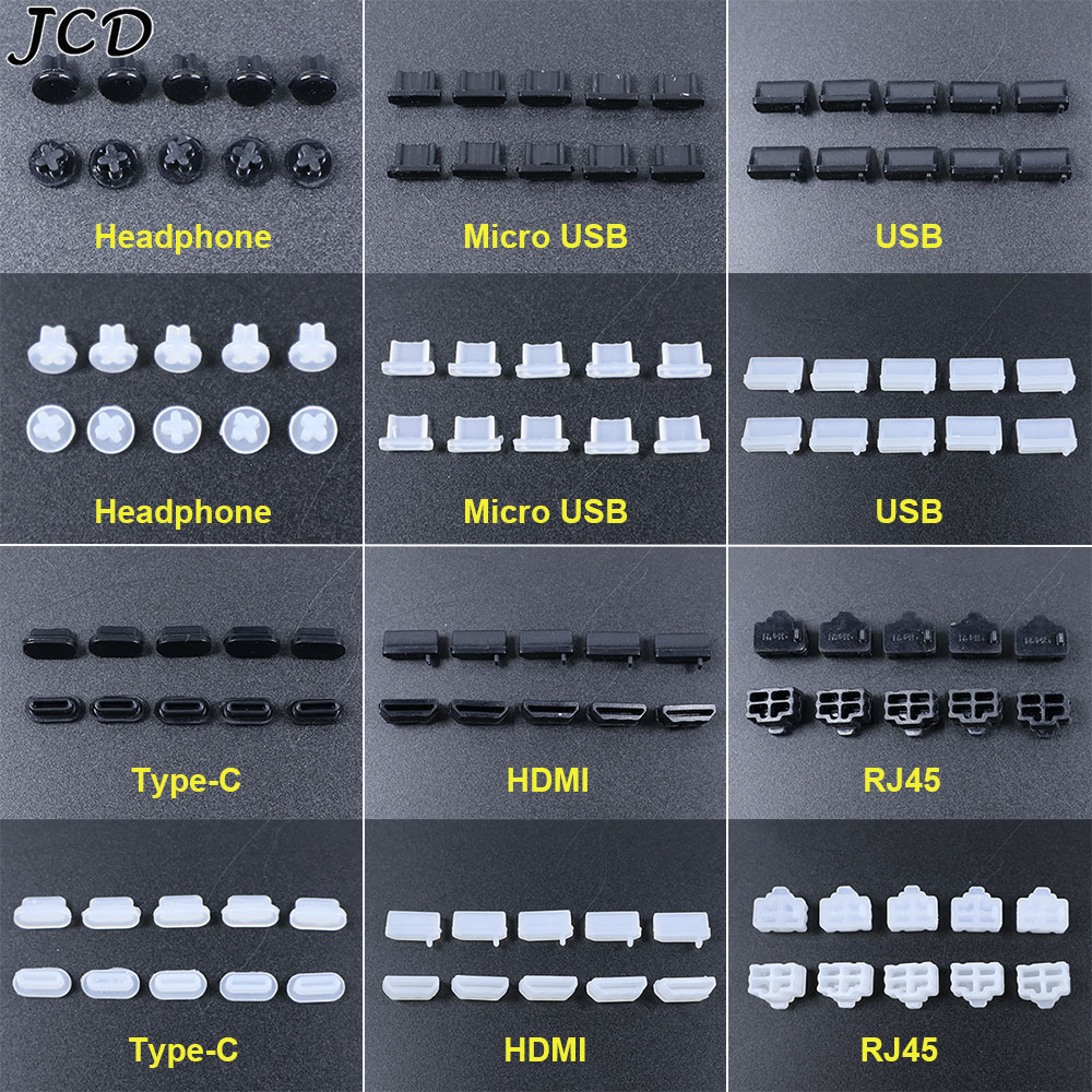 JCD 10pcs Silicone Type-C Micr - Mdi Cable recension och pris