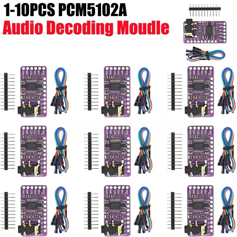 1-10PCS Interface I2S PCM5102A - Pcm5102 recension och pris