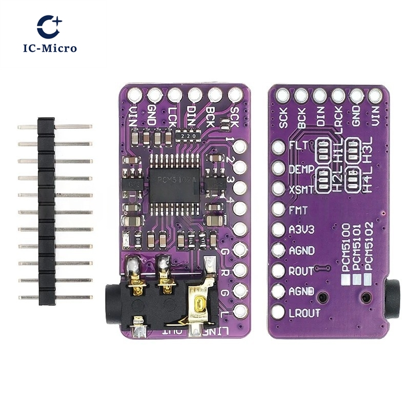 1-10PCS Interface I2S PCM5102A - Pcm5102 recension och pris