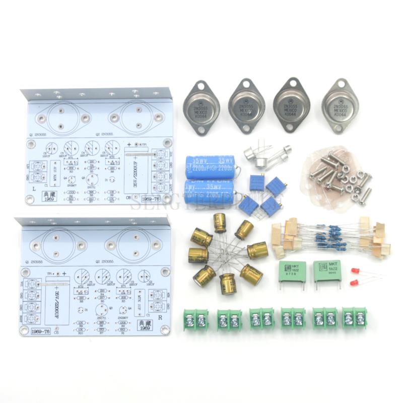 One Pair Assembled HiFi HOOD J - Hifi Amplifier Board recension och pris