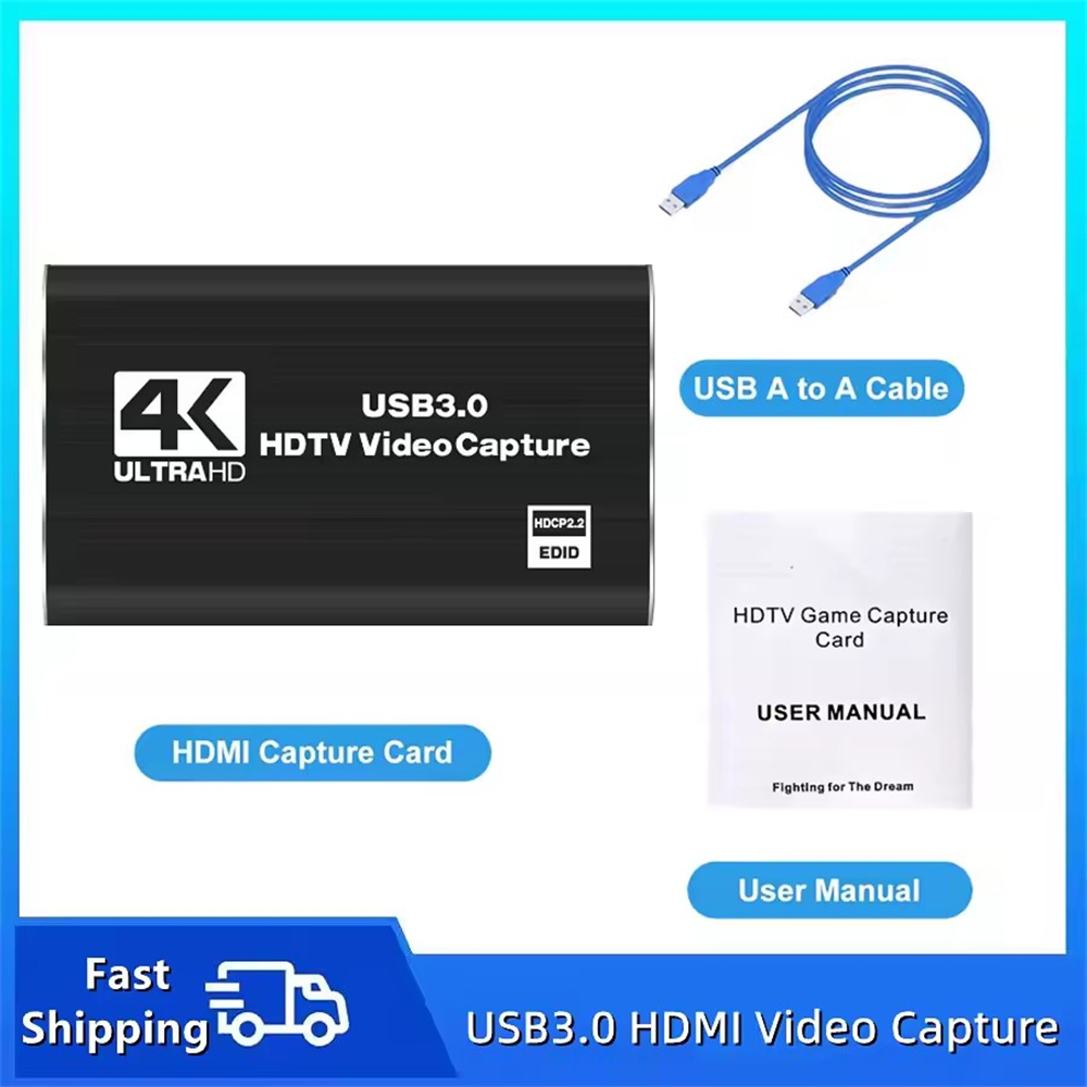 Roreta 4K USB 3.0 Video Captur - Usb Sound Card recension och pris