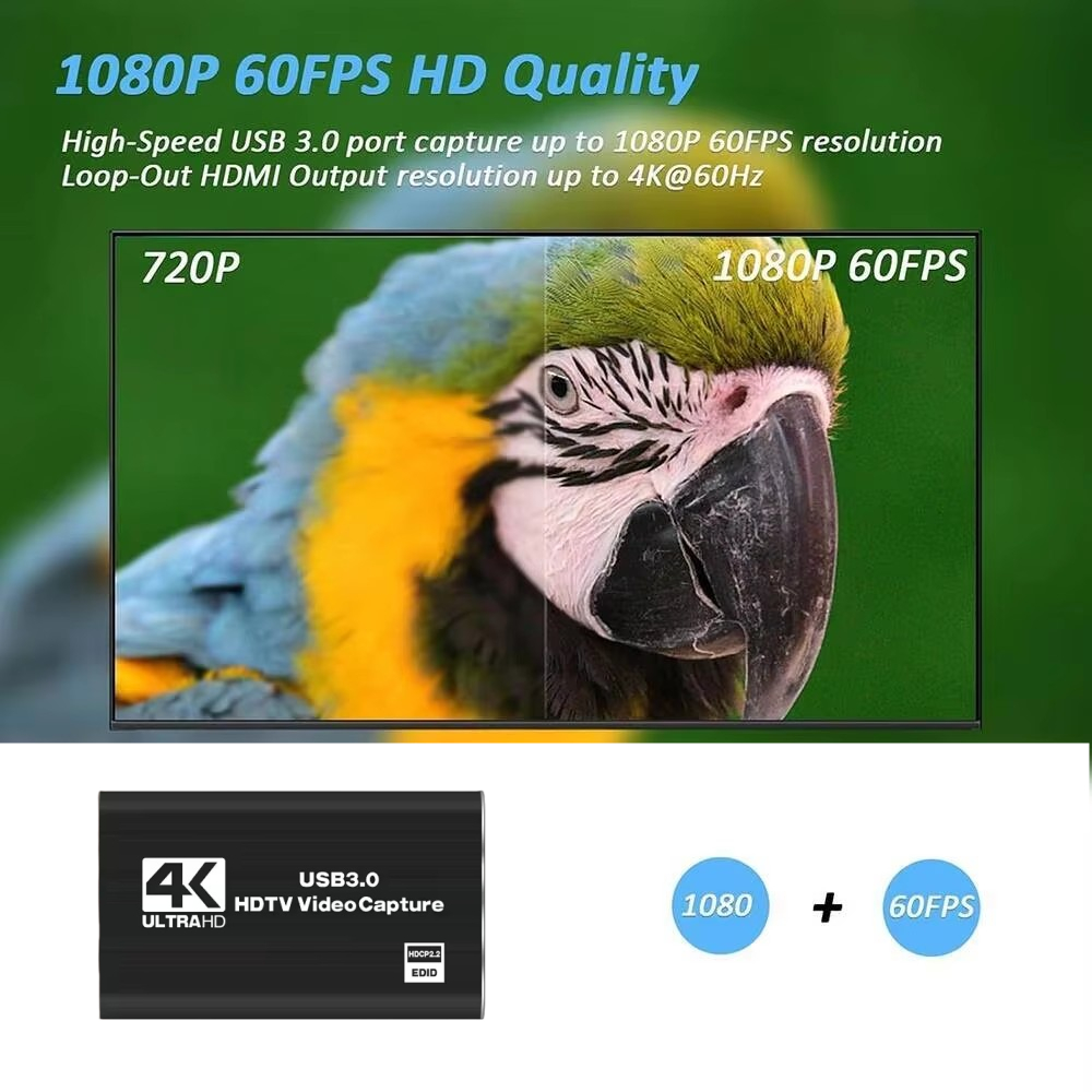 Roreta 4K USB 3.0 Video Captur - Usb Sound Card recension och pris