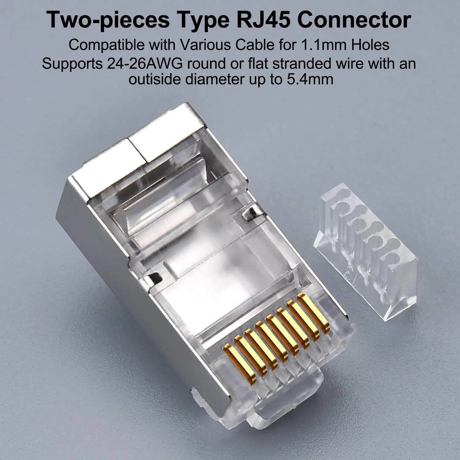 ZoeRax 50pcs Cat6 RJ45 Connect - Rj45 Jack recension och pris