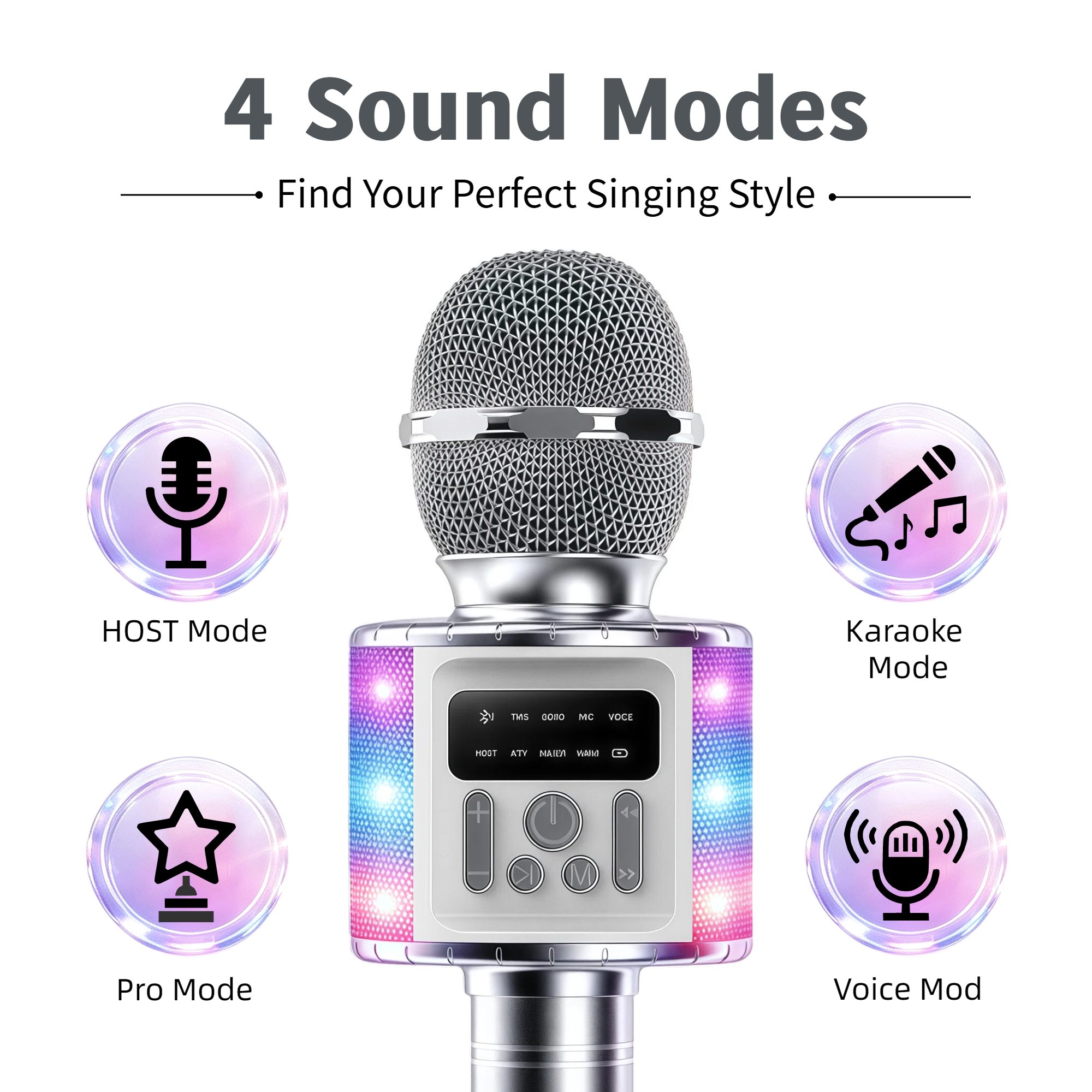 Halloween Karaoke Microphone W - Microphone Capsule recension och pris