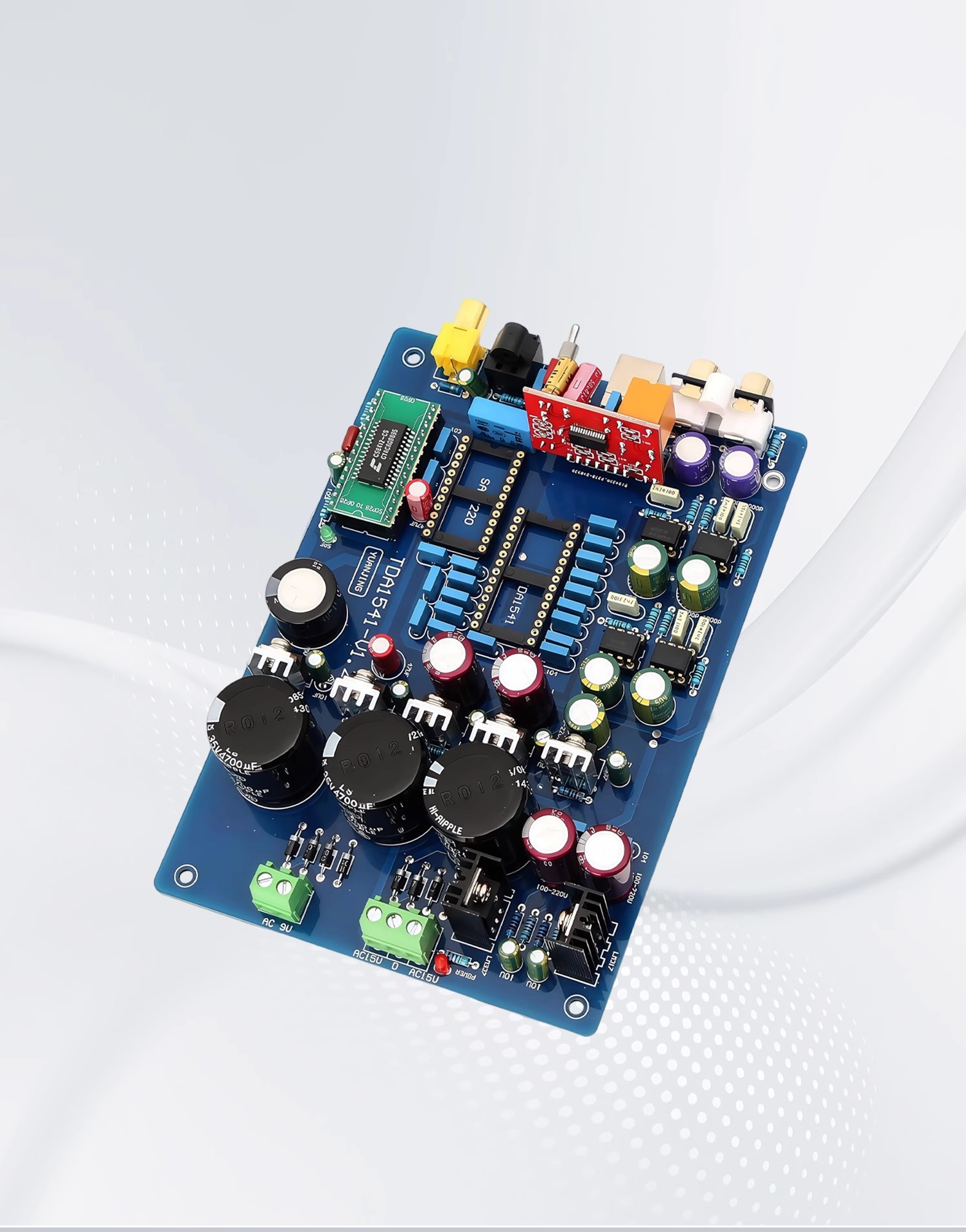 Assembled HiFi CS8412+ NE5534  - Dac Board recension och pris