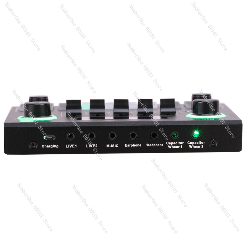 V9 Sound Card Microphone Set U - Usb Sound Card recension och pris