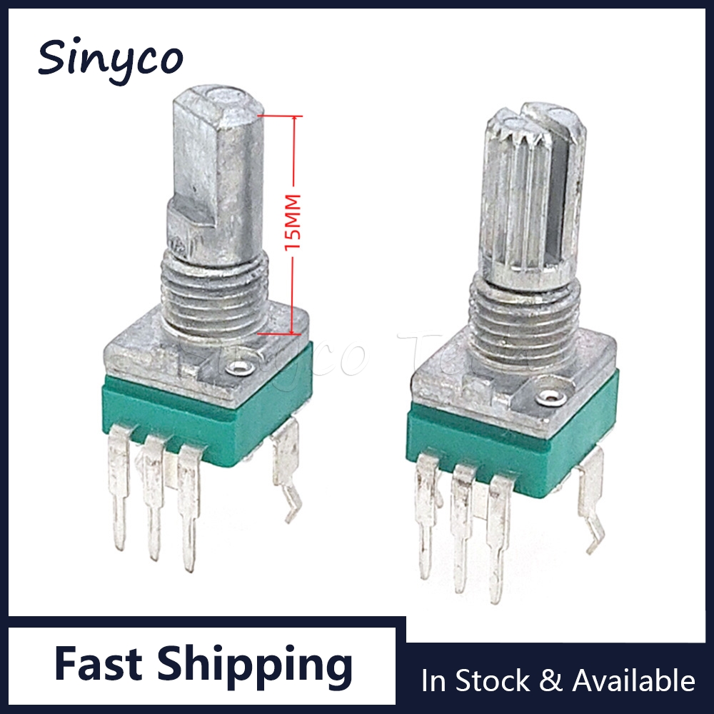 5PCS RK097 Type Single Vertica - Potentiometer 10K recension och pris