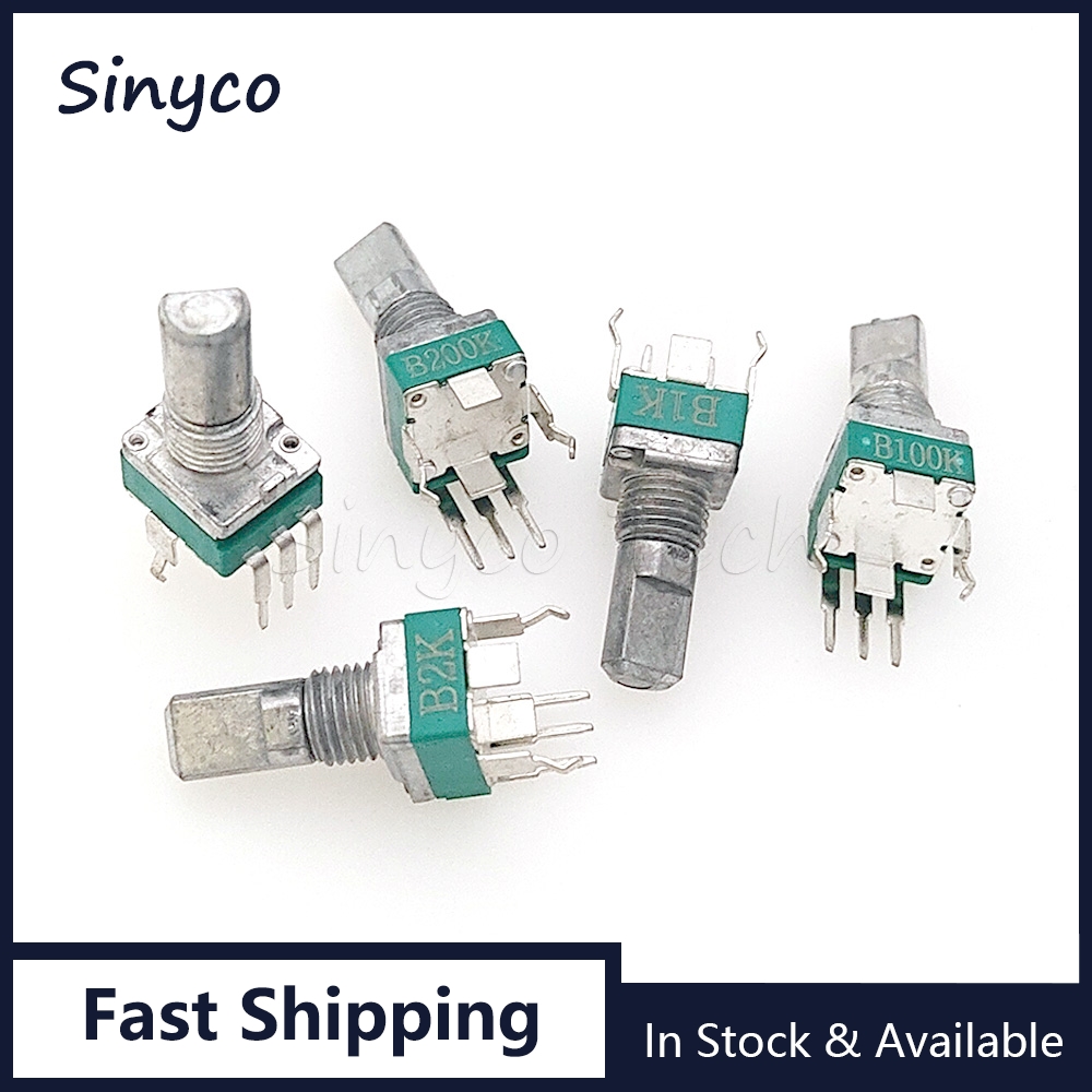 5PCS RK097 Type Single Vertica - Potentiometer 10K recension och pris