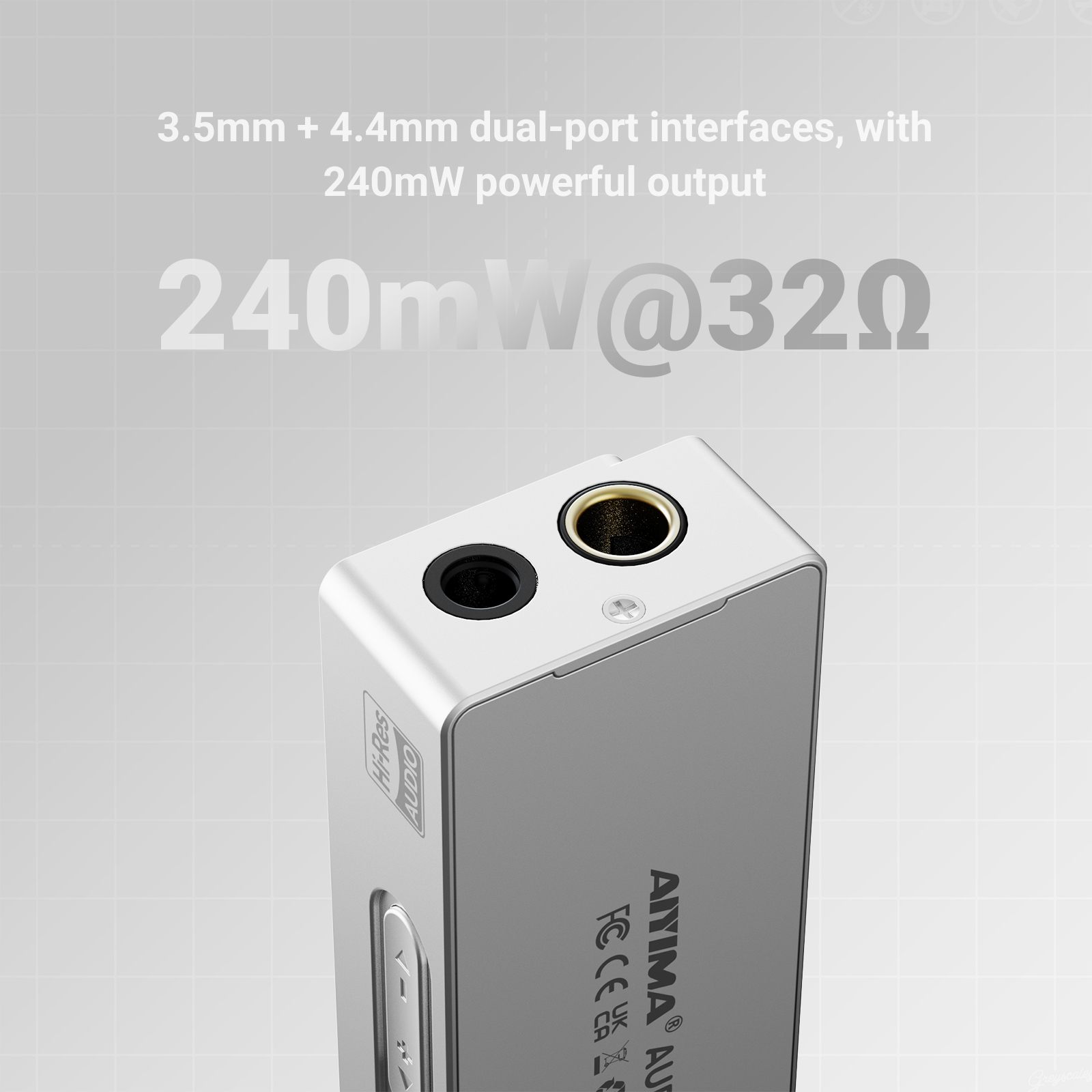 AIYIMA H4 HIFI Portable Headph - Es9018 Dac recension och pris