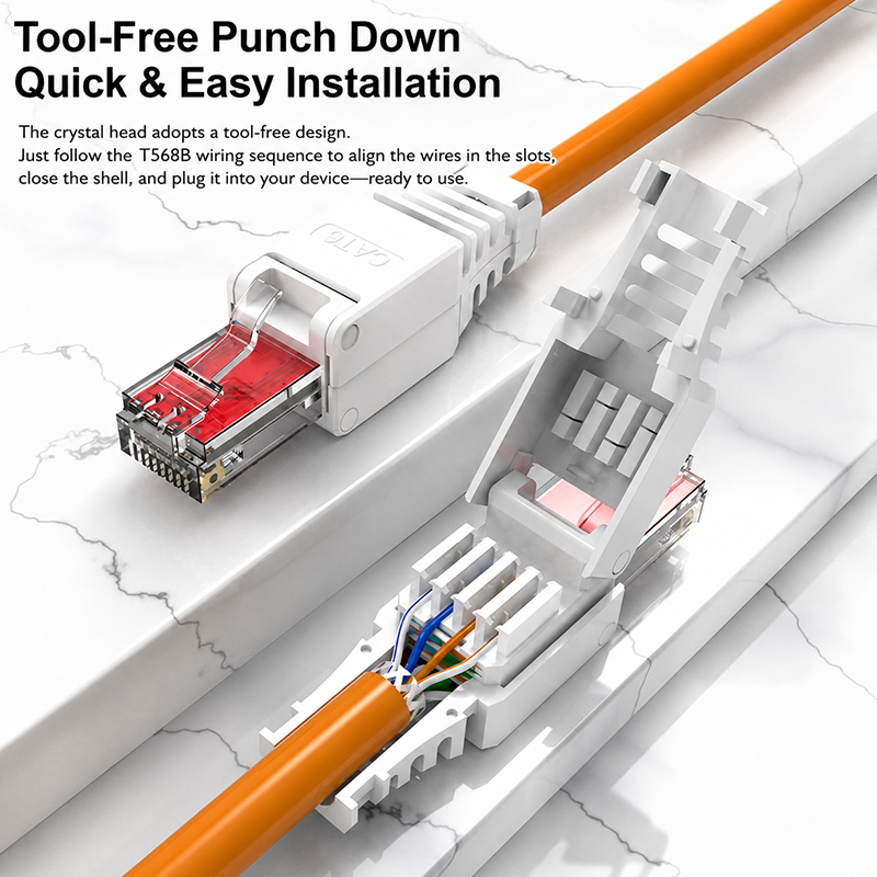 Gigabit Tool Free RJ45 CAT6 Co - Rj45 Jack recension och pris
