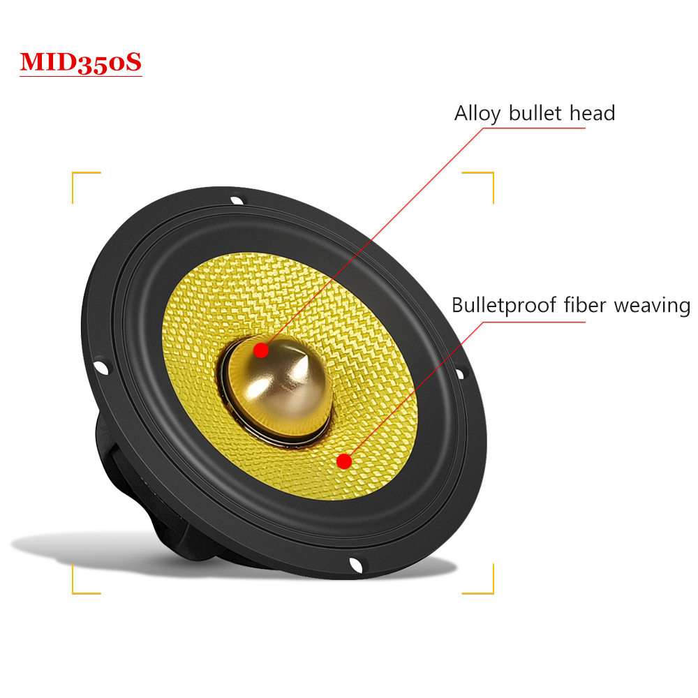 3.5 Inches Bullet Guided Mid-R - Speaker Driver recension och pris