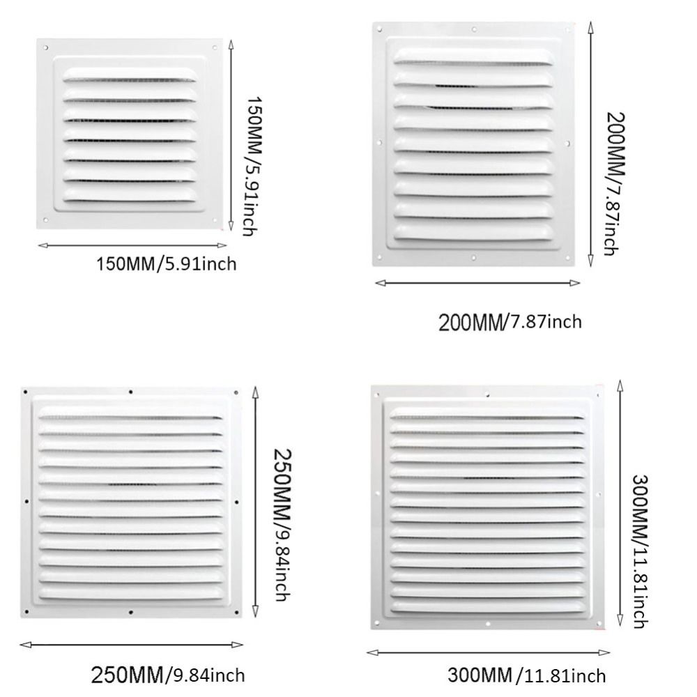 Aluminum Alloy Air Vent Grille - Ventilation Grille Aluminum recension och pris
